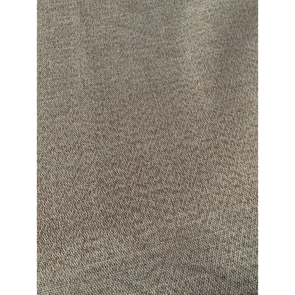 Home Maison Curtain Panel Woven Brown Natural Look 34.5" x 84" Rod Pocket